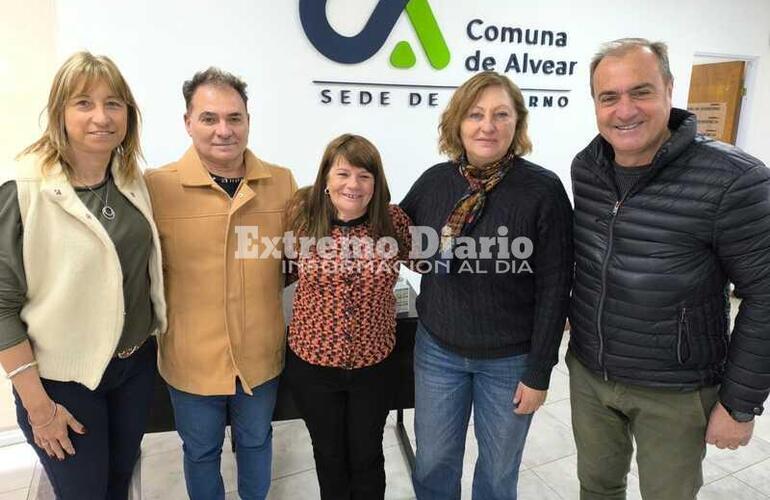 Imagen de Alvear: La secretaria de Políticas Sociales e Inclusión de Santa Fe se reunió con Pighin