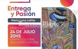 Imagen de Mar&iacute;a Luisa Lalitta presenta �Entrega y pasi&oacute;n� en el Centro Cultural