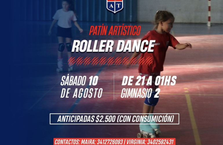 Imagen de Patín Artístico: Se viene el 'Roller Dance' en Talleres.