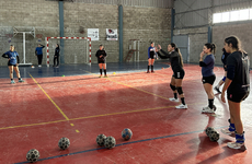 Imagen de Concentración de Selecciones Rosarinas de Handball en Talleres.