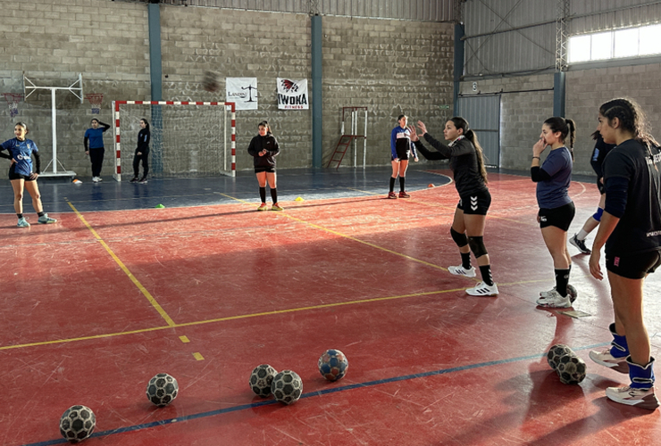 Imagen de Concentración de Selecciones Rosarinas de Handball en Talleres.