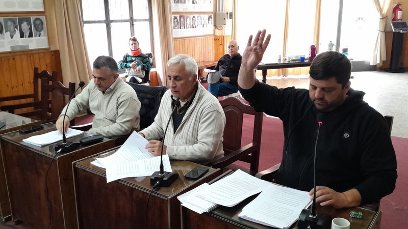 Los concejales durante la sesi&oacute;n del pasado martes.