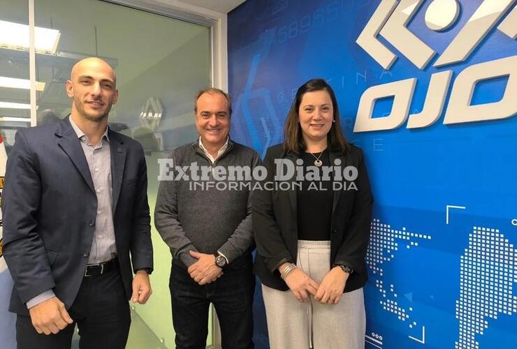 Imagen de Carlos Pighin se reunió con representantes del Ministerio de Justicia y Seguridad de Santa Fe