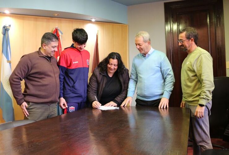 Imagen de Giovanni Petta recibió una ayuda económica por medio del Fondo del Deporte