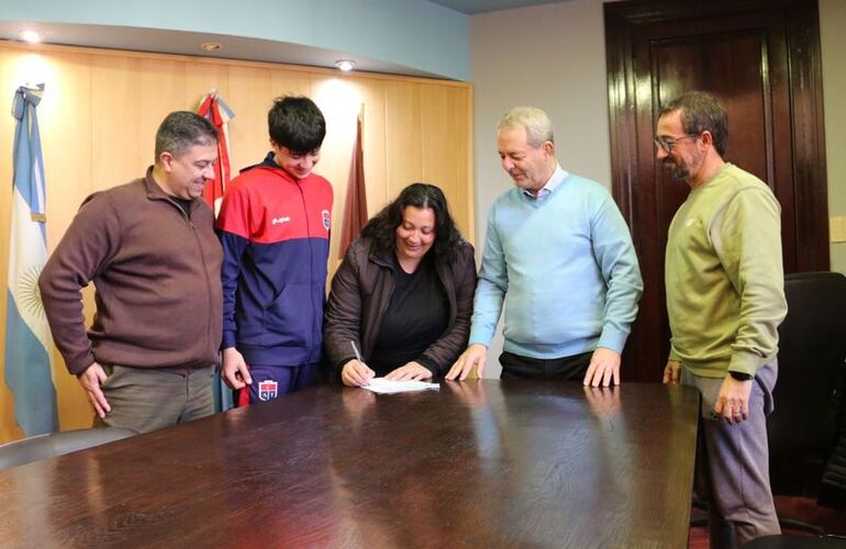 Imagen de Giovanni Petta recibió una ayuda económica por medio del Fondo del Deporte