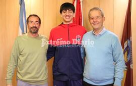 Imagen de Giovanni Petta recibi&oacute; una ayuda econ&oacute;mica por medio del Fondo del Deporte