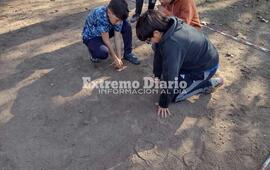 Imagen de Se realiz&oacute; un torneo de bolitas en Albarellos