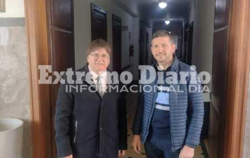 Imagen de Los presidentes comunales de Albarellos y Cepeda mantuvieron reuniones en Naci&oacute;n