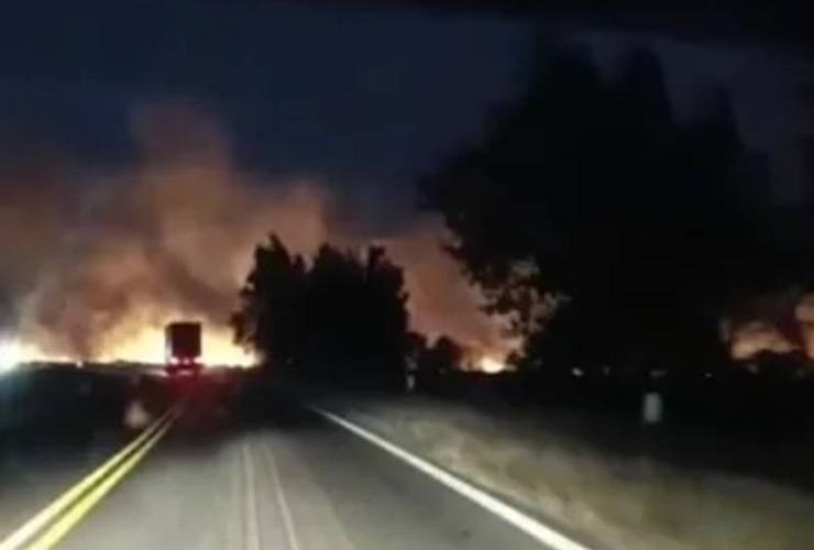 Imagen de En Corrientes volvió el fuego y la provincia prohibió quemas por tiempo indefinido en todo el territorio