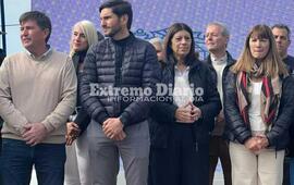 Imagen de Daniel Tonelli junto a Maxi Pullaro en Soldini