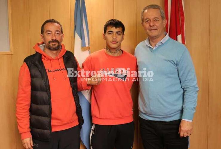 Imagen de Axel "Tun Tun" García recibió una ayuda económica por medio del Fondo del Deporte