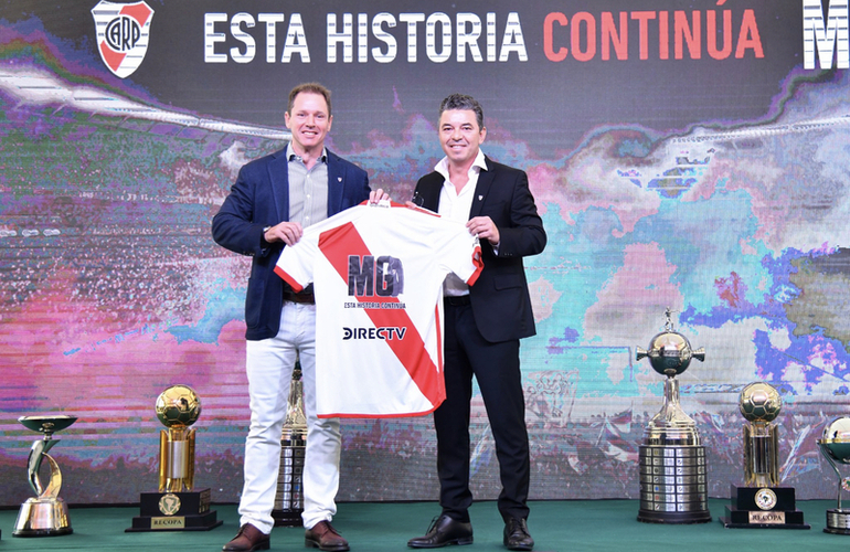 Imagen de Hoy Marcelo Gallardo asumió como nuevo DT de River Plate.