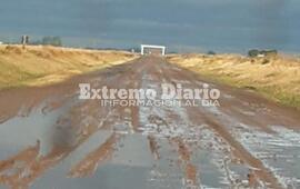 Ingreso a Playa Mansa y Mirador del R&iacute;o. Foto enviada por vecinos.