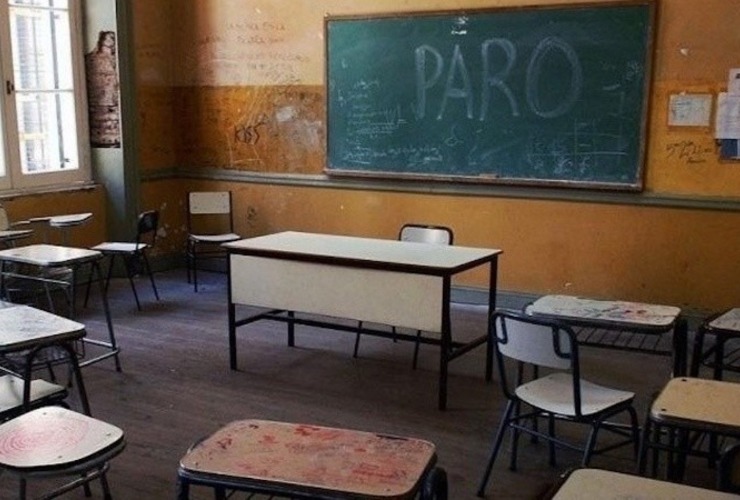 Imagen de Miércoles de paro en las escuelas públicas por reclamo salarial