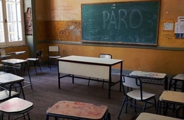 Imagen de Miércoles de paro en las escuelas públicas por reclamo salarial