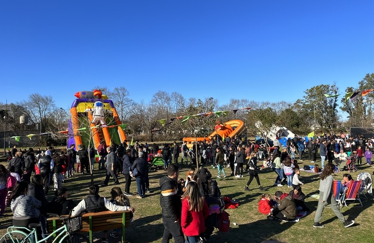 Imagen de Festejo de las Infancias en el Paseo Pedro Spina.