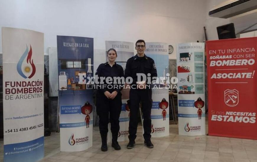 Imagen de Todos en alerta: Campa&ntilde;a de Bomberos en la Escuela Fiscal