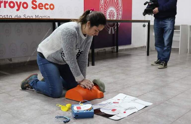 Imagen de 1° Capacitación de RCP y manejo de DEA