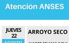 Imagen de Operativo de Atenci&oacute;n de ANSES en Arroyo Seco