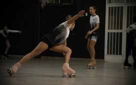 Imagen de El pat&iacute;n art&iacute;stico de Uni&oacute;n, obtuvo podios y medallas en el Campeonato Nacional Absoluto de San Juan.