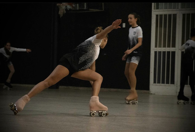 Imagen de El patín artístico de Unión, obtuvo podios y medallas en el Campeonato Nacional Absoluto de San Juan.