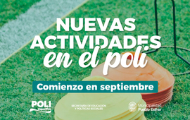 Imagen de Nuevas actividades en el Polideportivo