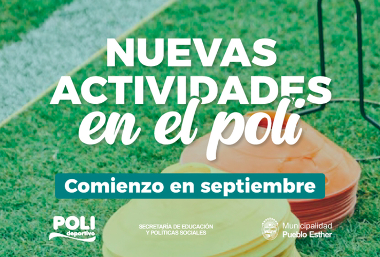 Imagen de Nuevas actividades en el Polideportivo