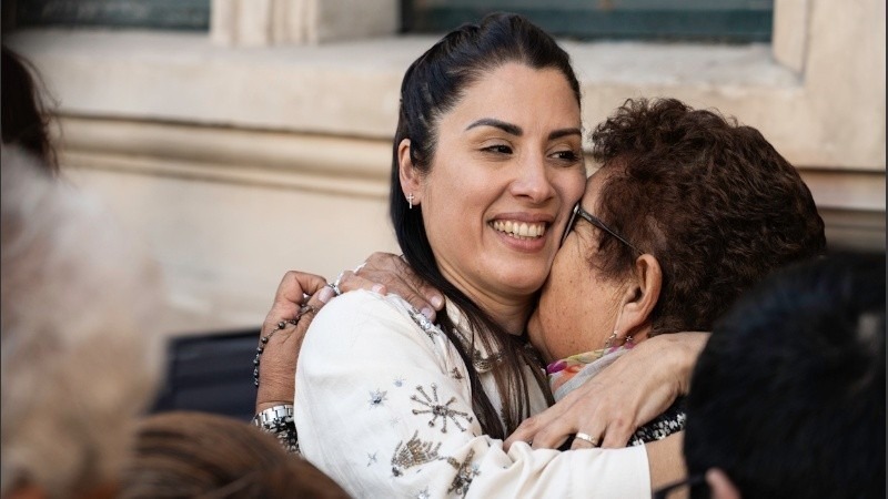 Leda se queda en Rosario en un nuevo predio, el de los recolectores. (Ana Isla)