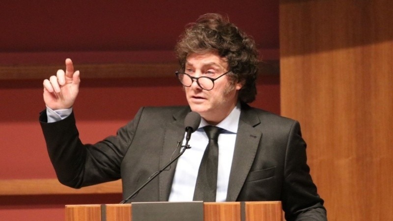 Milei llega este viernes a Rosario. (X/@JMilei)