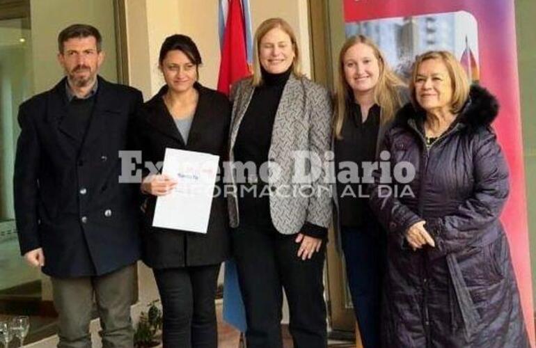 Imagen de Arroyo Seco: Firma de convenio para consolidar el Punto Violeta