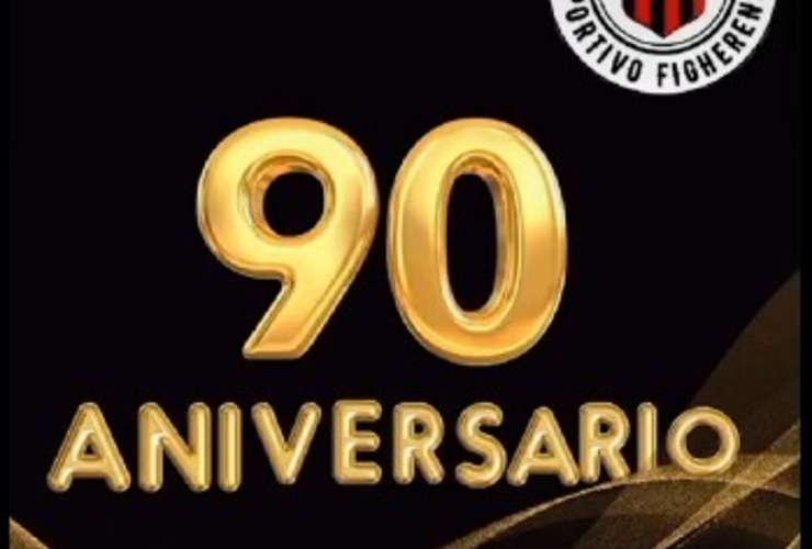 Imagen de Sportivo Figherense cumplió su 90º Aniversario.