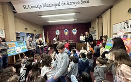 Imagen de La Expo Arte Infantil en el Concejo Municipal fue un &eacute;xito.