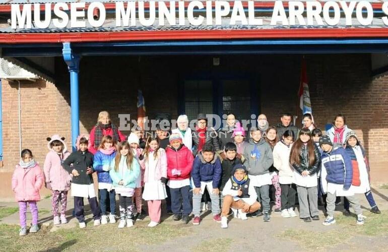 Imagen de Alumnos de la Escuela N°247 visitaron el Museo Municipal