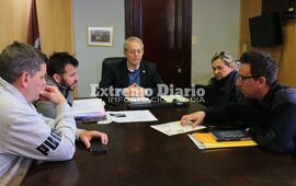 Imagen de Arroyo Seco: Reuni&oacute;n con miembros del Ministerio de Obras P&uacute;blicas de Santa Fe