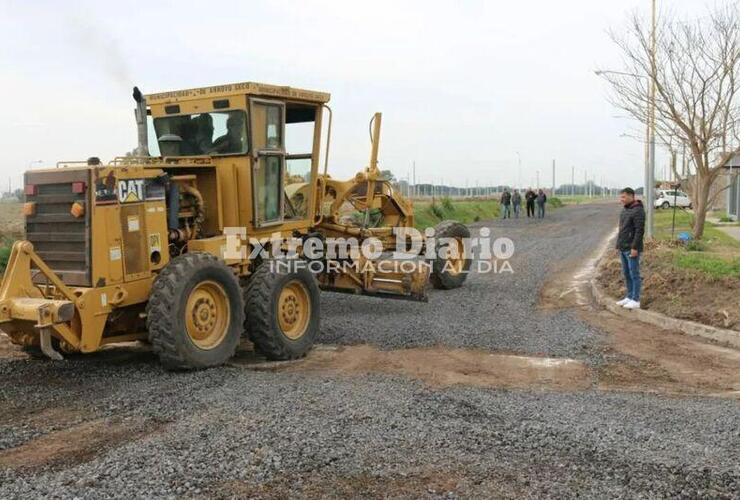 Imagen de Arroyo Seco: Continúan los trabajos en el barrio Asunción II