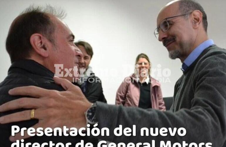 Imagen de Alvear: Pighin recibió al nuevo director de General Motors