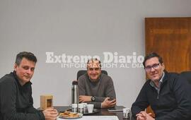 Imagen de Alvear: El ministro de Educaci&oacute;n se reuni&oacute; con Carlos Pighin
