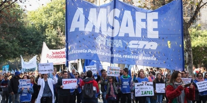 Es el primer gremio en anunciar que realizará un paro para manifestar su desacuerdo con el proyecto. (Alan Monzón/Rosario3)