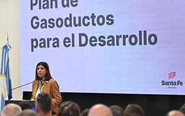 Imagen de Clara Garc&iacute;a: "Santa Fe tiene una pol&iacute;tica energ&eacute;tica para el futuro"