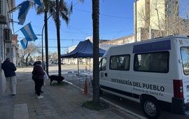 Imagen de La Oficina M&oacute;vil de la Defensoria del Pueblo visit&oacute; la ciudad.