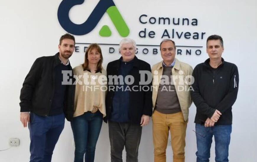Imagen de Alvear: Se firm&oacute; el convenio para la adhesi&oacute;n a la Red Argentina de Municipios frente al Cambio Clim&aacute;tico.