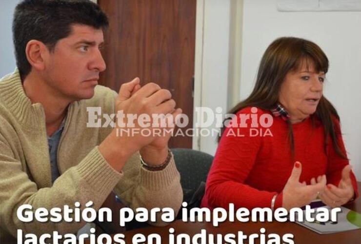 Imagen de Alvear busca crear espacios de lactancia materna en los parques industriales