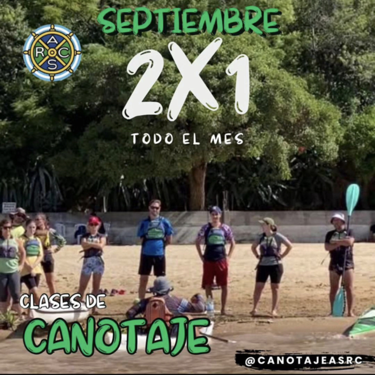 Imagen de El Rowing Club, brinda 2x1 en clases de Canotaje en Septiembre.