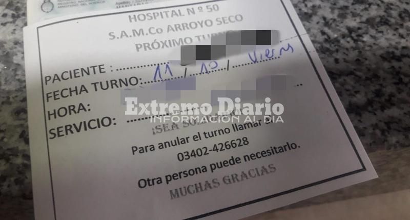 La se&ntilde;ora consigui&oacute; turno para el 11 de octubre pr&oacute;ximo