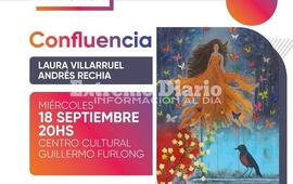 Imagen de Se presentar&aacute; la muestra �Confluencia� de Laura Villarruel y Andr&eacute;s Rechia en el Centr Cultural