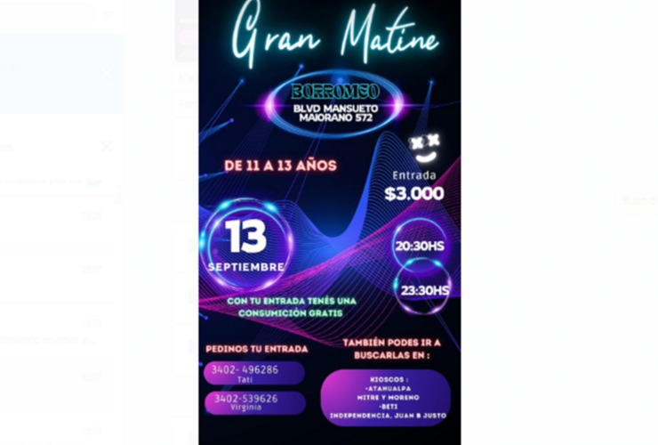 Imagen de &iexcl;Esta noche!: Gran Matin&eacute; con fin solidario