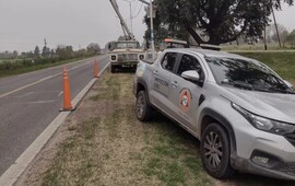 Imagen de La Comuna de Pavón realizó tareas de poda preventiva para evitar riesgos y accidentes