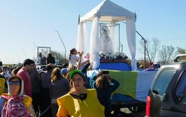 Imagen de Alvear recibió a la Virgen en el marco de la 29° Peregrinación Rosario - San Nicolás