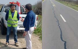 Los trabajos comenzaron en el tramo Albarellos - Autopista (Arroyo Seco).