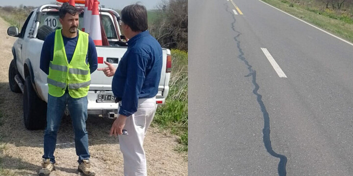 Los trabajos comenzaron en el tramo Albarellos - Autopista (Arroyo Seco).